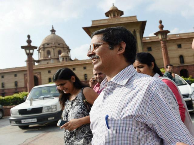 Amitabh Thakur after meeting with MHA officials in New Delhi on Monday. (PTI Photo) Amitabh Thakur after meeting with MHA officials in New Delhi on Monday. (PTI Photo)