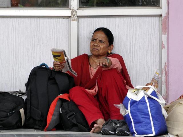 Around 1.49 pilgrims have visited the Amarnath shrine since July 2 from the twin routes. Nitin Kanotra/HT