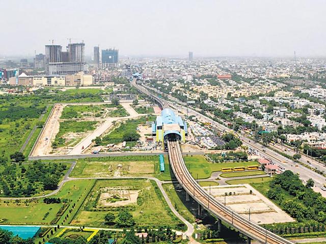 Botanical Garden in Noida's sector 38A. (HT File Photo) Botanical Garden in Noida's sector 38A. (HT File Photo)