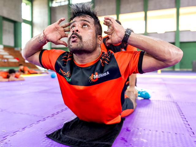 U Mumba player Rishank Devadiga during a training session. (Photo: Ali Bharmal) U Mumba player Rishank Devadiga during a training session. (Photo: Ali Bharmal)