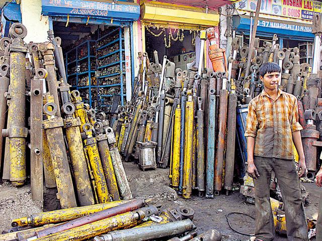 West Delhi's Mayapuri had witnessed a radiation leak on April 8, 2010 in which one person had died of exposure. (Sunil Saxena/HT Photo) West Delhi's Mayapuri had witnessed a radiation leak on April 8, 2010 in which one person had died of exposure. (Sunil Saxena/HT Photo)