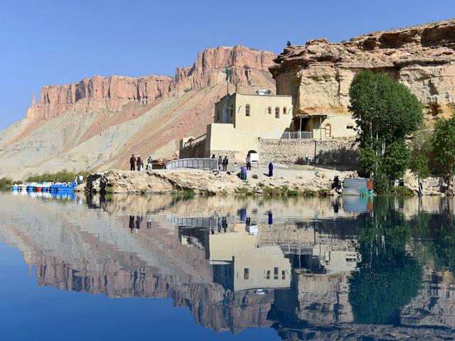 Band-i-Amir Lake in Bamiyan is a peaceful site. (AFP Photo) Band-i-Amir Lake in Bamiyan is a peaceful site. (AFP Photo)