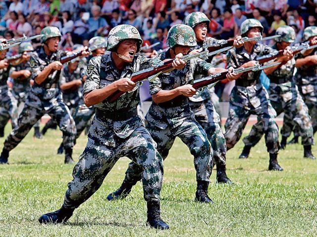 Chinese military gets odour free anti fungus liberation shoes