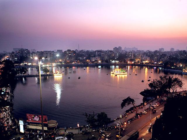Masunda Lake in Thane. (HT photo) Masunda Lake in Thane. (HT photo)