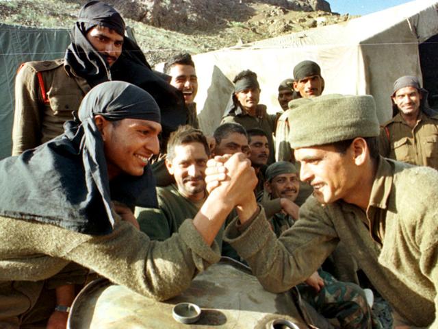Kargil; Drass; Indian Army; Soldiers; Trucks