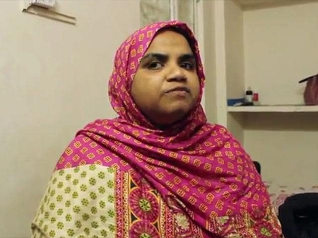 A video grab taken from a YouTube video shows Reem Shamsudeen, a Delhi University teacher. A video grab taken from a YouTube video shows Reem Shamsudeen, a Delhi University teacher.