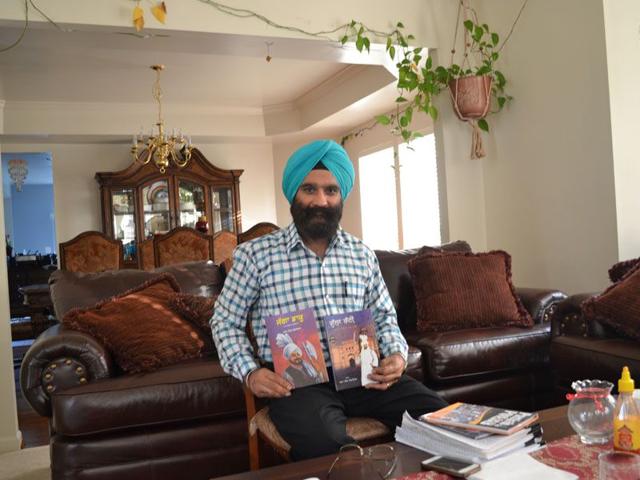 Dharam Singh Goraya at his home in Waldorf area of Maryland in Washington, US. HT Photo Dharam Singh Goraya at his home in Waldorf area of Maryland in Washington, US. HT Photo