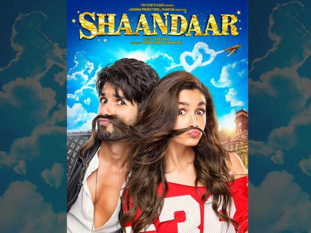 Alia Bhatt Shahid Kapoor In Shaandaar Hindustan Times 