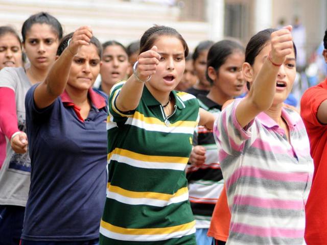 Preparations are in full swing for Independence Day. Bharat Bhushan/HT