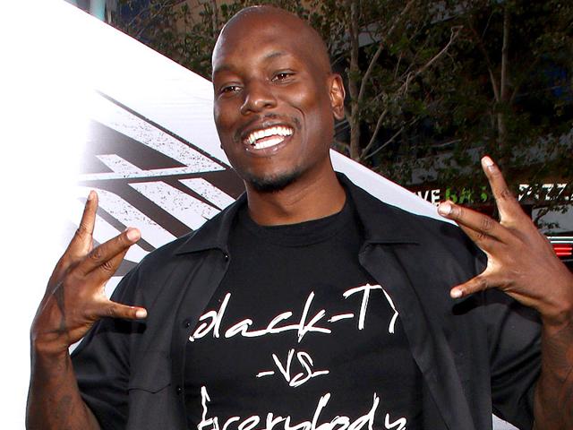 Tyrese Gibson at the premiere of Straight Outta Compton. (AP Photo) 
