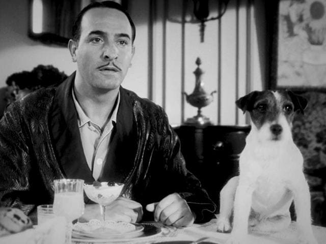 Uggie, the scene-stealing dog from The Artist is dead. Let the weeping commence. (Twitter)
