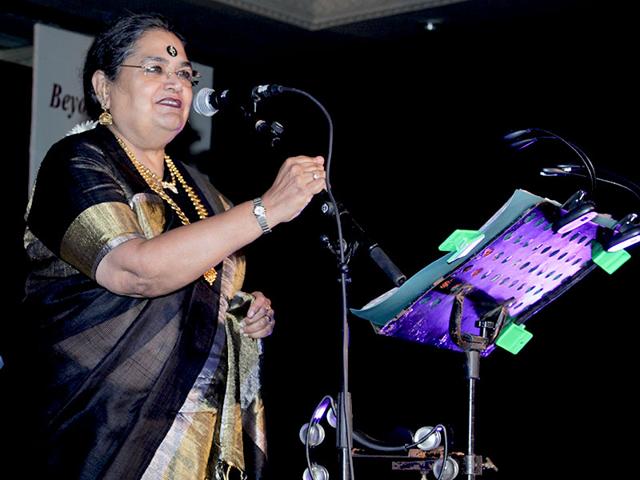 For over 44 years now Usha Uthup has spread a message of love and unity, peace and harmony, integrity and happiness - through music. (Photo/ HT PACE)