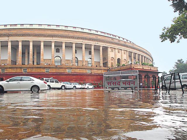 Members of the opposition in Lok Sabha during the Monsoon session of the Parliament in New Delhi on Tuesday. (PTI Photo) Members of the opposition in Lok Sabha during the Monsoon session of the Parliament in New Delhi on Tuesday. (PTI Photo)