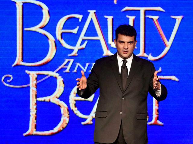 Film producer and managing director of Disney India Siddharth Roy Kapur during the announcement of 'Beauty and the Beast' Broadway show in India. (PTI photo/Shashank Parade)