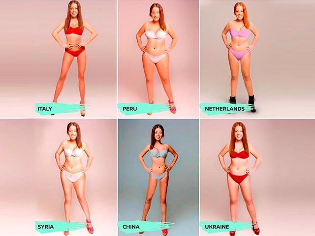 A new 18-country study titled, Perceptions Of Perfection, has explored what a 'perfect body' looks like in different countries. (Superdrug Online Doctor Photo)