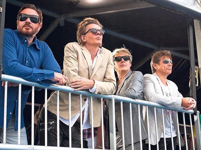 (From left) Simon Le Bon, John Taylor, Nick Rhodes and Roger Taylor of Duran Duran. (From left) Simon Le Bon, John Taylor, Nick Rhodes and Roger Taylor of Duran Duran.