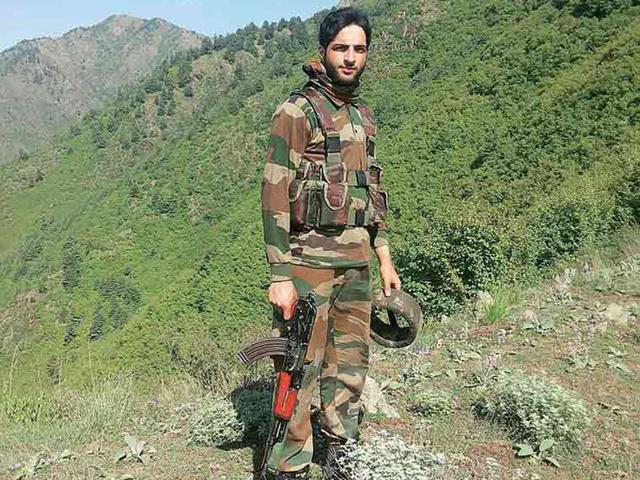 Burhan Wani, the most wanted regional commander of the Hizb-ul-Mujahideen, who is all over the Internet and involved in recruiting young Kashmiris for jihad. (Photo courtsey: Social Media)