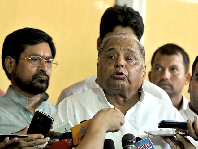 Samajwadi Party chief Mulayam Singh Yadav is in the news once again for his comments on rape. (Sonu Mehta/HT File Photo) Samajwadi Party chief Mulayam Singh Yadav is in the news once again for his comments on rape. (Sonu Mehta/HT File Photo)