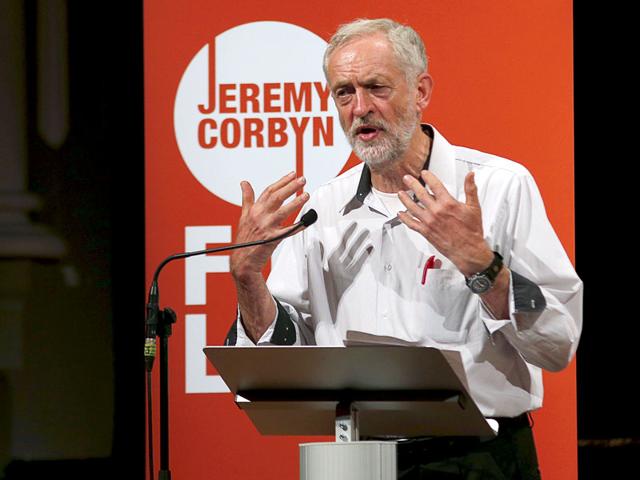 Labour Party leadership candidate Jeremy Corbyn speaks at an election campaigning event at Ealing in west London, Britain August 17, 2015. Britain's opposition Labour Party has begun voting for a new leader in a contest that polls indicate will be won by Corbyn, a veteran fan of Karl Marx who has upstaged rivals by promising a shift back to the party's socialist roots (REUTERS Photo) Labour Party leadership candidate Jeremy Corbyn speaks at an election campaigning event at Ealing in west London, Britain August 17, 2015. Britain's opposition Labour Party has begun voting for a new leader in a contest that polls indicate will be won by Corbyn, a veteran fan of Karl Marx who has upstaged rivals by promising a shift back to the party's socialist roots (REUTERS Photo)
