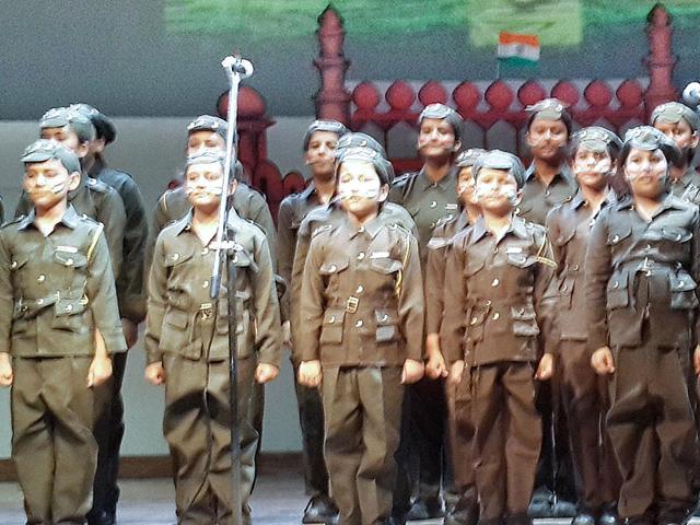 DLF Public School, Rajender Nagar, Sahibabad celebrated the 69th Independence Day of India with pride in hearts and a vision of creating citizens that India can be proud of! They celebrated the spirit of Indianness on this special day.