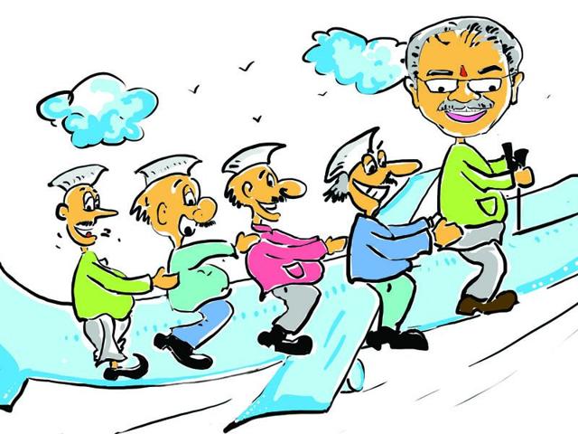 Haryana government has spent around Rs 2.70 crore to fly its VVIPs, including the CM and governor, in the past 10 months.