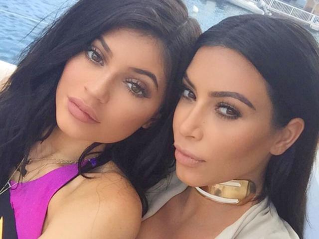 Kim Kardashian spotted with the youngest of the lot, Kylie Jenner!