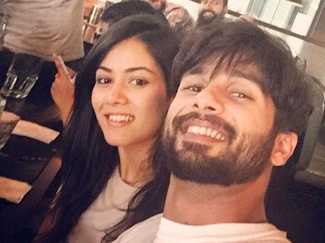 Shahid and Mira Kapoor post a honeymoon selfie.