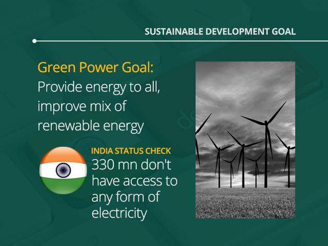 Sustainable pursuit of development: Goals and status check