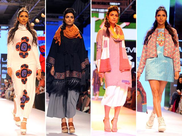 A cluster of flowers here, a hint of mythology there and lots of colours, young designers showcased their work during the Gen Next show.