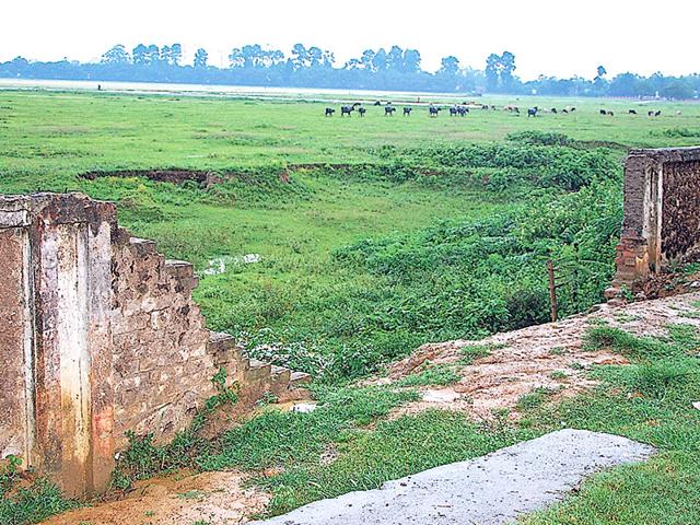 The air base at Bhagalpur which will host Prime Minister Narendra Modi’s final rally in Bihar. (HT Photo) The air base at Bhagalpur which will host Prime Minister Narendra Modi’s final rally in Bihar. (HT Photo)