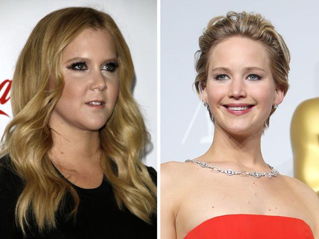 Jennifer Lawrence and Amy Schumer are collaborating on a new movie. (Shutterstock) Jennifer Lawrence and Amy Schumer are collaborating on a new movie. (Shutterstock)