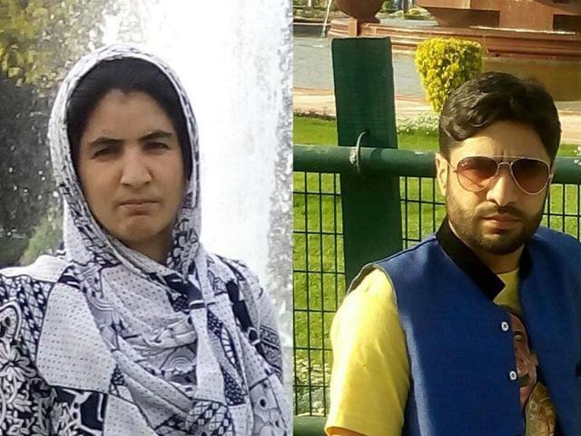 Ulfat Jan gave a gift of life to her brother Mudasir Ahmad (HT Photo) Ulfat Jan gave a gift of life to her brother Mudasir Ahmad (HT Photo)