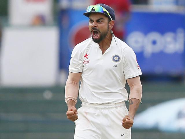 This is Virat Kohli's first Test series win as the Indian captain. (Reuters Photo)