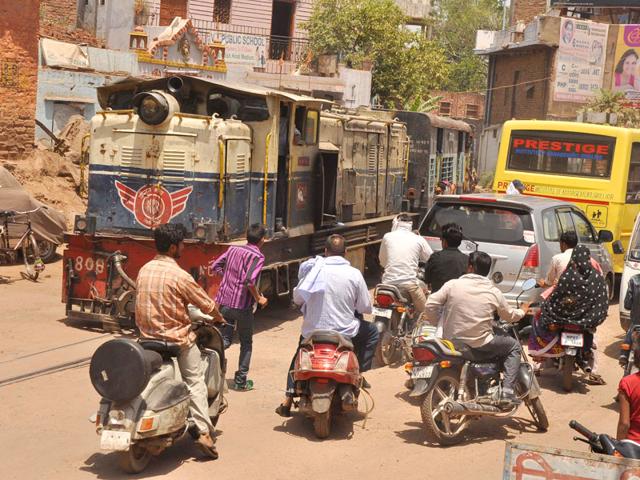 The North Central Railway has decided to close down the last stretch of the Maharaja Railway or Gwalior Light Railway. (HT Photo)