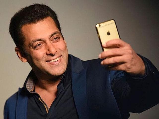 Salman Khan poses for the first promotions of Bigg Boss 9.