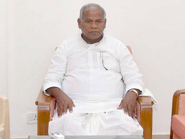 Former Bihar CM Jitan Ram Manjhi at Bihar Niwas in New Delhi on Sunday. (PTI Photo) Former Bihar CM Jitan Ram Manjhi at Bihar Niwas in New Delhi on Sunday. (PTI Photo)