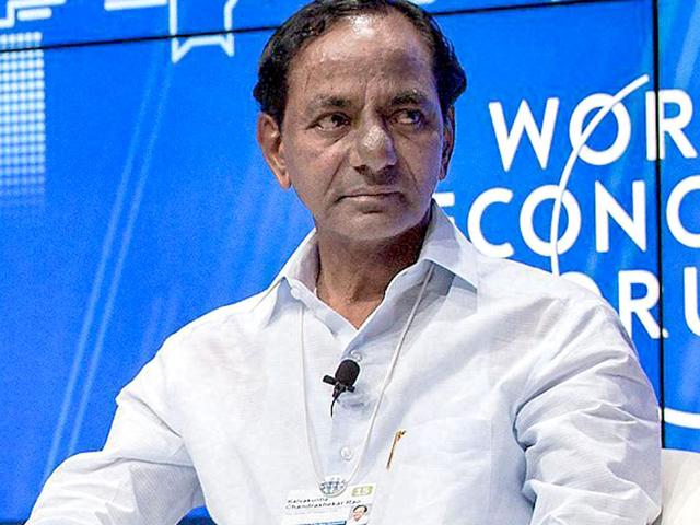Political rivals have dubbed K Chandrasekhar Rao as “Rollback CM” after a series of decisions he took upon becoming the first chief minister of the country’s newest state in June last year were shelved under public pressure. (PTI Photo) Political rivals have dubbed K Chandrasekhar Rao as “Rollback CM” after a series of decisions he took upon becoming the first chief minister of the country’s newest state in June last year were shelved under public pressure. (PTI Photo)