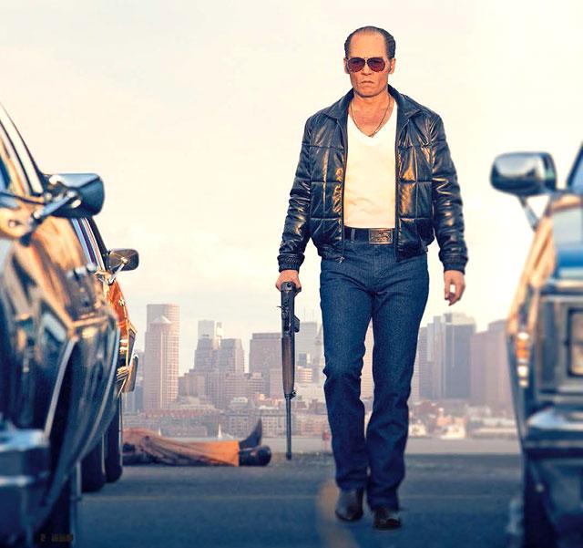 The cool slo-mo hero’s walk, courtesy Johnny Depp. The cool slo-mo hero’s walk, courtesy Johnny Depp.