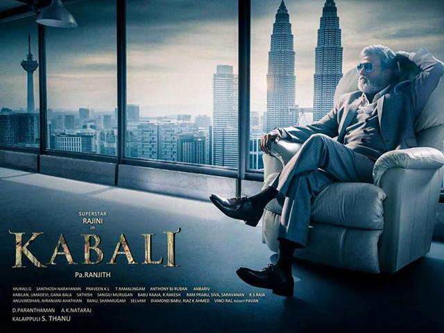 Rajinikanth sports a salt and pepper look in Kabali. (facebook) Rajinikanth sports a salt and pepper look in Kabali. (facebook)