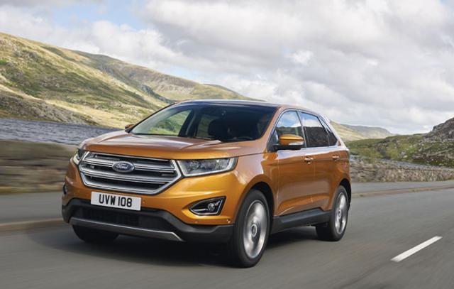 The new Edge is one of five new SUVs coming from Ford very shortly. (AFP) The new Edge is one of five new SUVs coming from Ford very shortly. (AFP)
