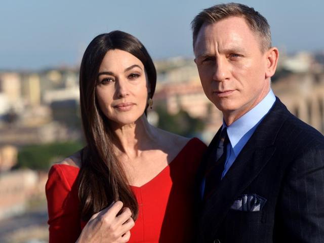 Monica Bellucci and Daniel Craig will star together in upcoming Bond flick Spectre. (AFP) Monica Bellucci and Daniel Craig will star together in upcoming Bond flick Spectre. (AFP)