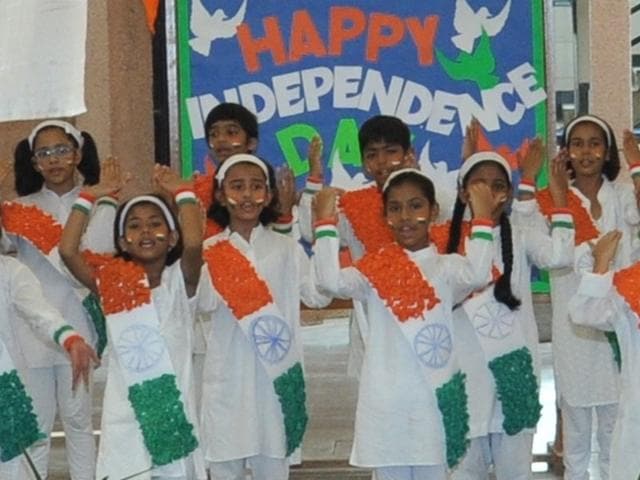 Ryan International School, Vasant Kunj conducted a special assembly which showcased a plethora of performances by the students that imbibed the spirit of Independence. Vibrant dance performance’s, thought provoking presentations and scintillating display by the school rock band added colour and profundity to the solemn occasion. (HT PACE)