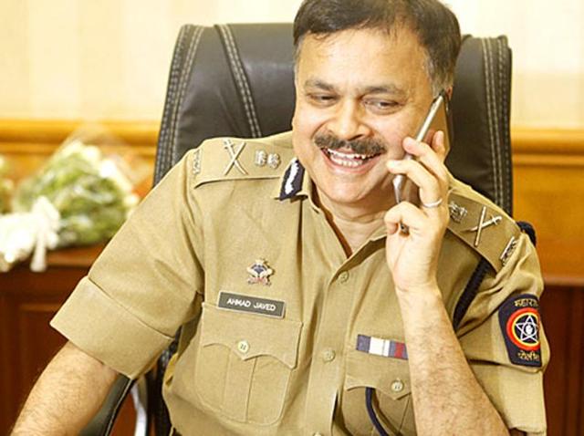 Ahmad Javed, Mumbai’s newly-appointed commissioner of police, during a press conference. (ht photo) Ahmad Javed, Mumbai’s newly-appointed commissioner of police, during a press conference. (ht photo)