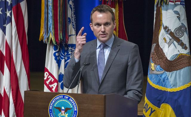 US President Barack Obama nominated Eric Fanning as Army secretary on September 18, 2015, in a move that if confirmed by the Senate would make him the first openly gay person to serve in that role. (AFP Photo) US President Barack Obama nominated Eric Fanning as Army secretary on September 18, 2015, in a move that if confirmed by the Senate would make him the first openly gay person to serve in that role. (AFP Photo)