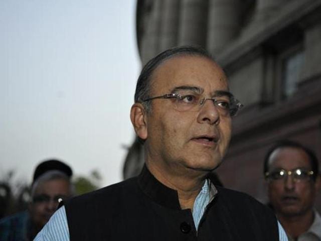 Union finance minister Arun Jaitley. (HT File Photo) Union finance minister Arun Jaitley. (HT File Photo)