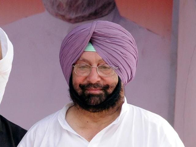 Former Punjab chief minister Capt Amarinder Singh. (HT file photo) Former Punjab chief minister Capt Amarinder Singh. (HT file photo)