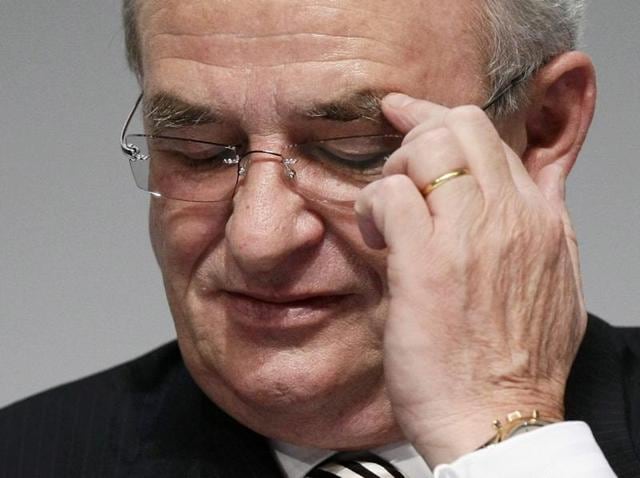 Volkswagen AG's Chief Executive Officer Martin Winterkorn attends the company's annual news conference in Stuttgart, Germany. (REUTERS) Volkswagen AG's Chief Executive Officer Martin Winterkorn attends the company's annual news conference in Stuttgart, Germany. (REUTERS)
