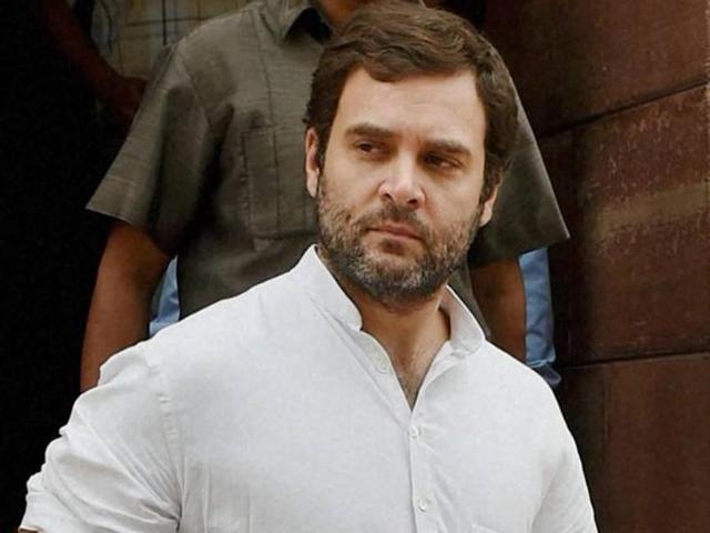 Congress vice-president Rahul Gandhi (PTI) Congress vice-president Rahul Gandhi (PTI)