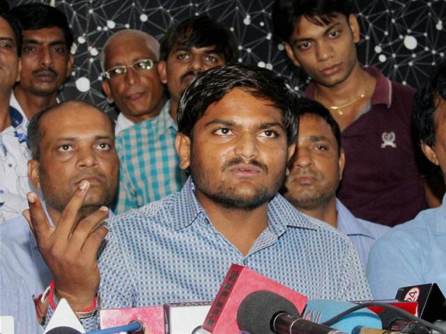 A file photograph of convener of Patidar Anamat Andolan Samiti (PAAS) Hardik Patel. (PTI) A file photograph of convener of Patidar Anamat Andolan Samiti (PAAS) Hardik Patel. (PTI)