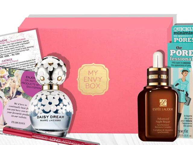 My Envy Box sends out luxury beauty products every month